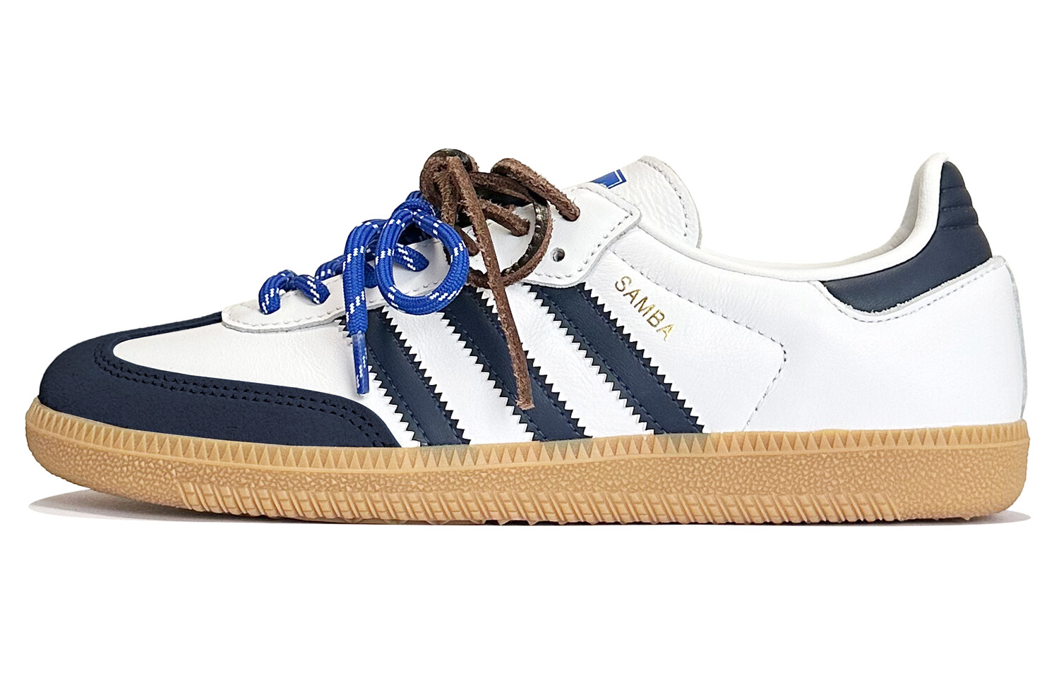

Кроссовки adidas originals Samba Skateboarding Shoes Unisex Low-top White/blue, белый/синий