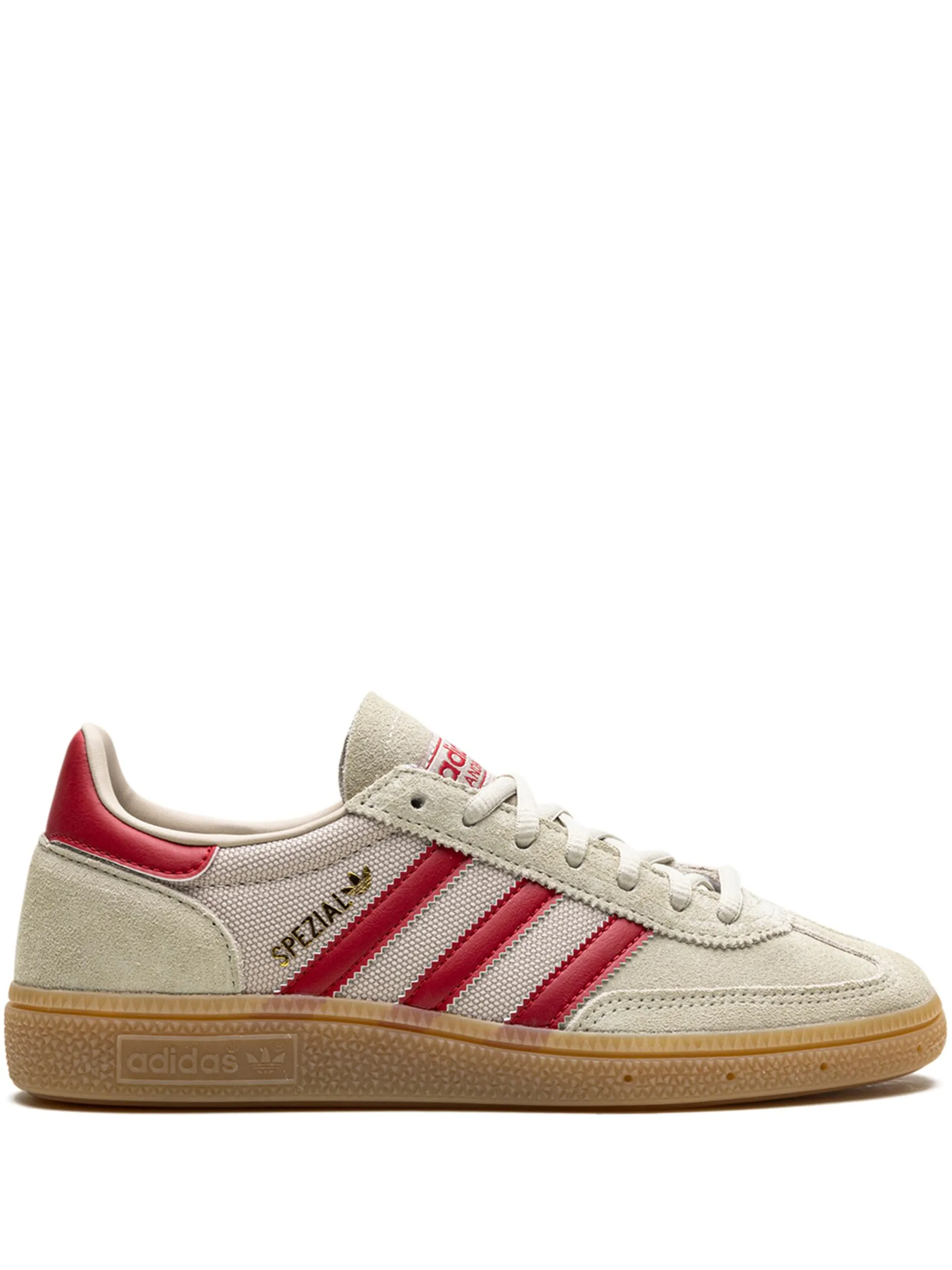 

Кроссовки Handball Spezial Putty Grey/Team Victory Red/Wonder Adidas, серый
