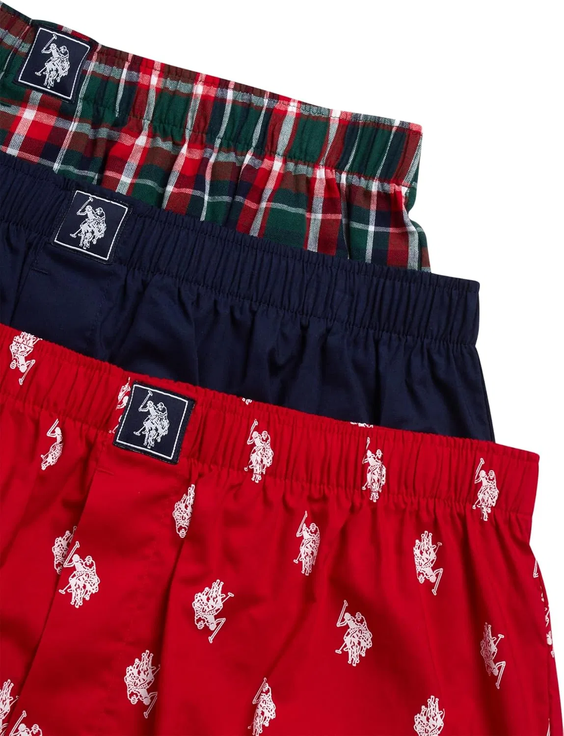 Боксеры U.S. Polo Assn., Плитка/Темно-синий/Красный — фото 3