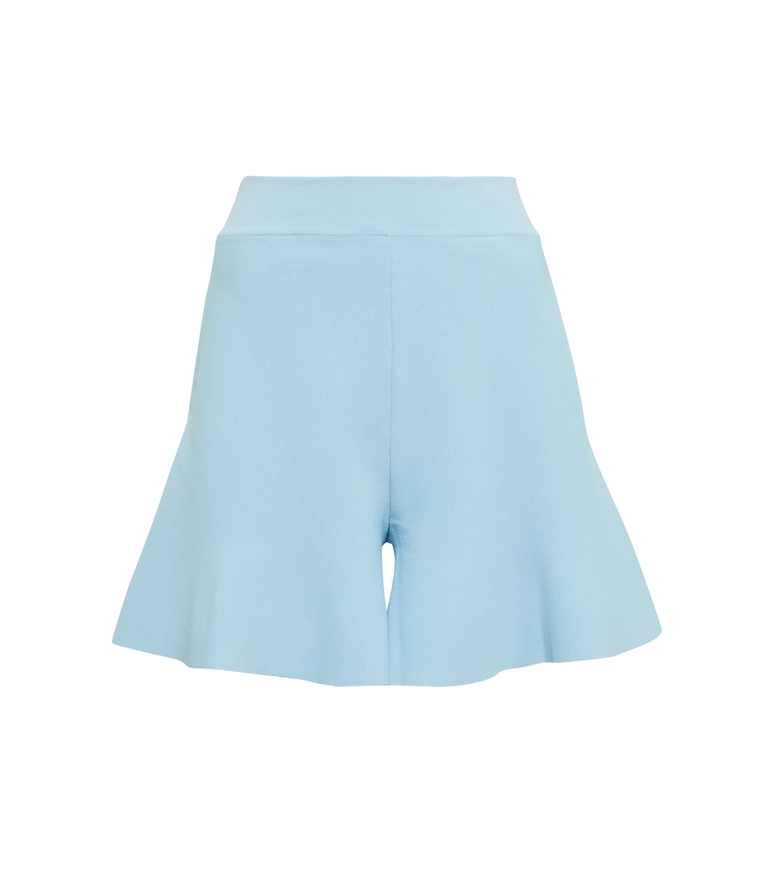 

Шорты Strong Silhouette с высокой талией Stella McCartney, светло-синий