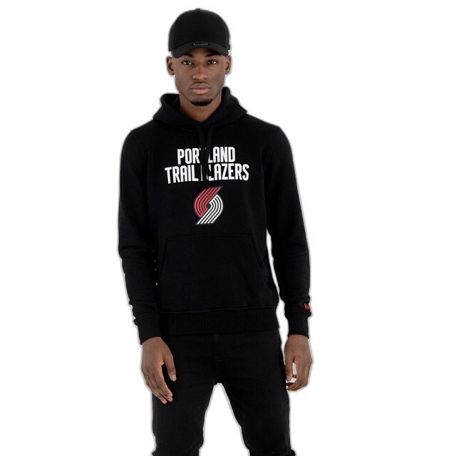 

Худи New Era NBA Regular Portland Trail Blazers, черный