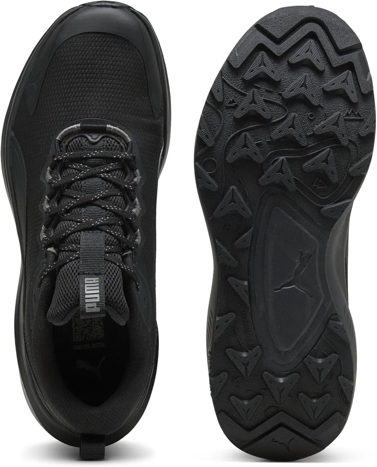 Кроссовки для бега по улицам Puma Skyrocket Lite Trail для взрослых и мужчин (унисекс), Black Cool Dark Gray — фото 4