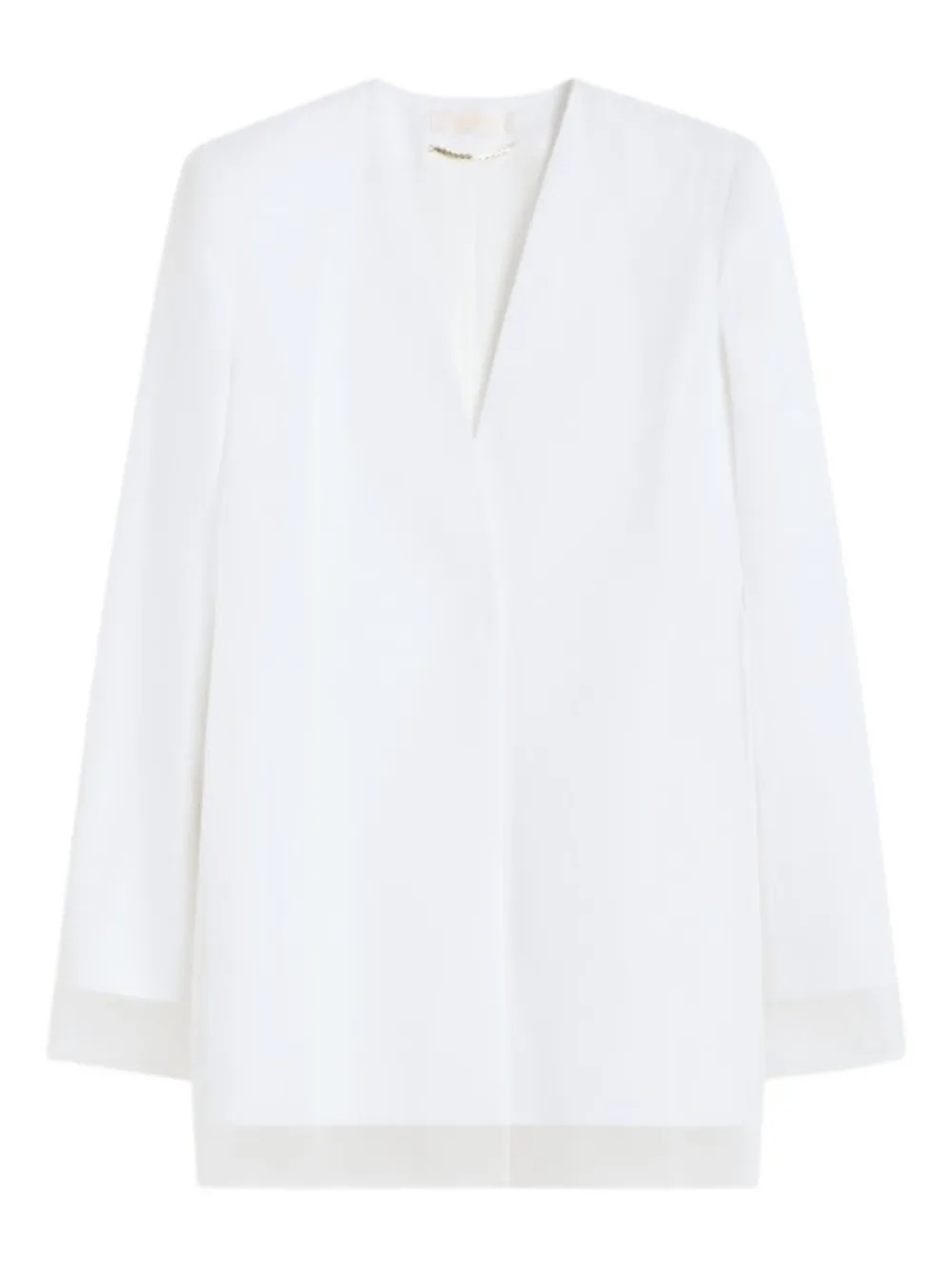 

Двухслойная куртка из органзы MAX MARA, белый