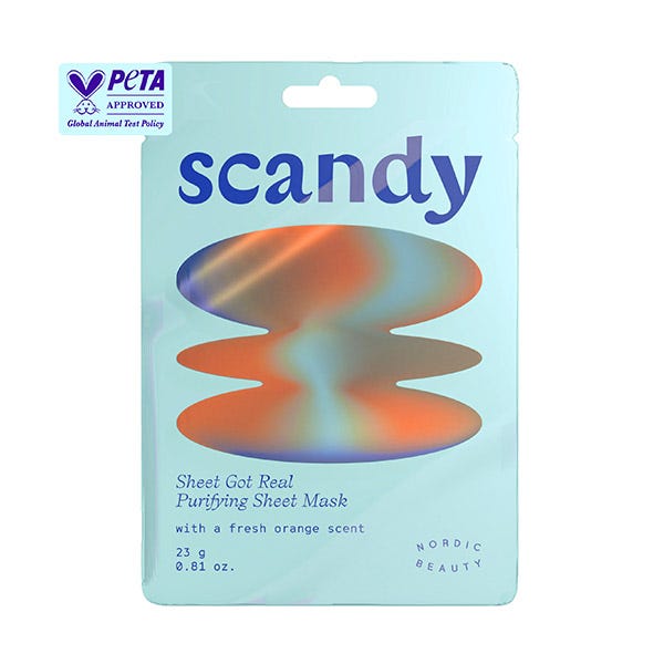 

Очищающая маска для лица SCANDY Purifying Sheet Mask