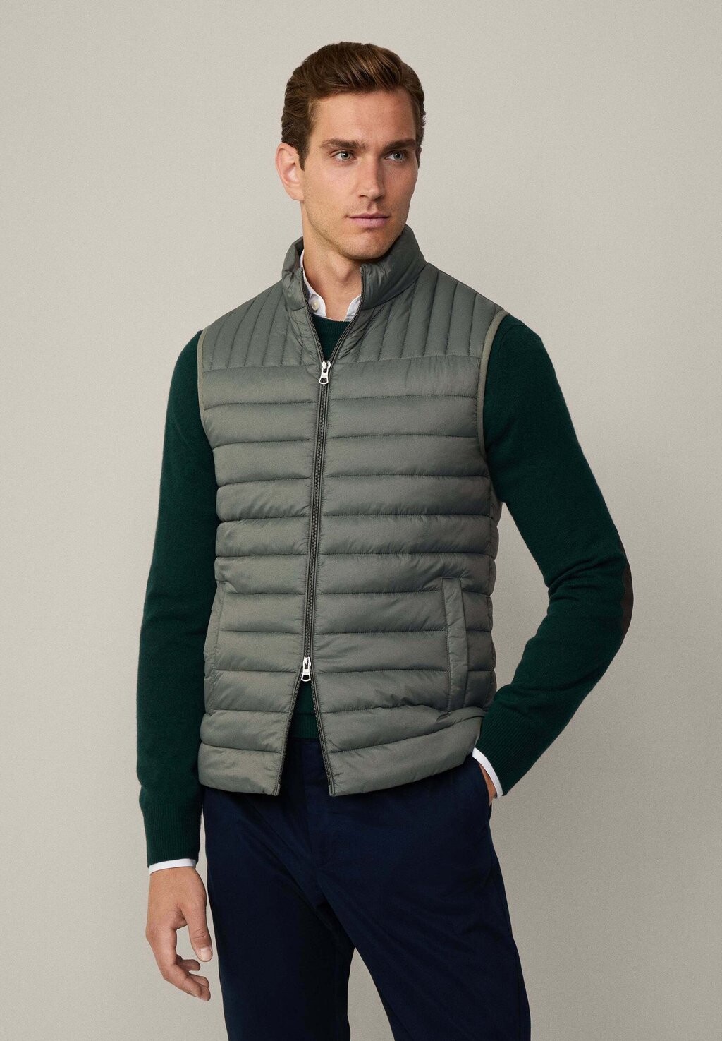 

Жилет ULTRA LW Hackett London, зеленый