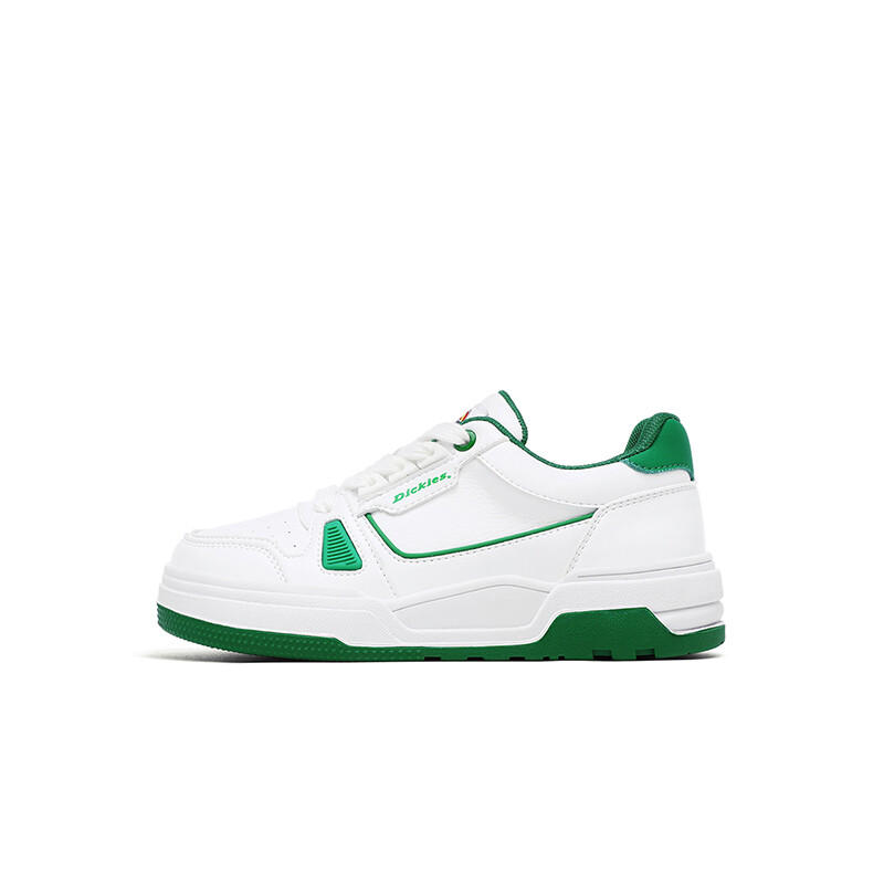 

Детские кроссовки для скейтбординга Kids Low-top Белый/зеленый Dickies, зеленый