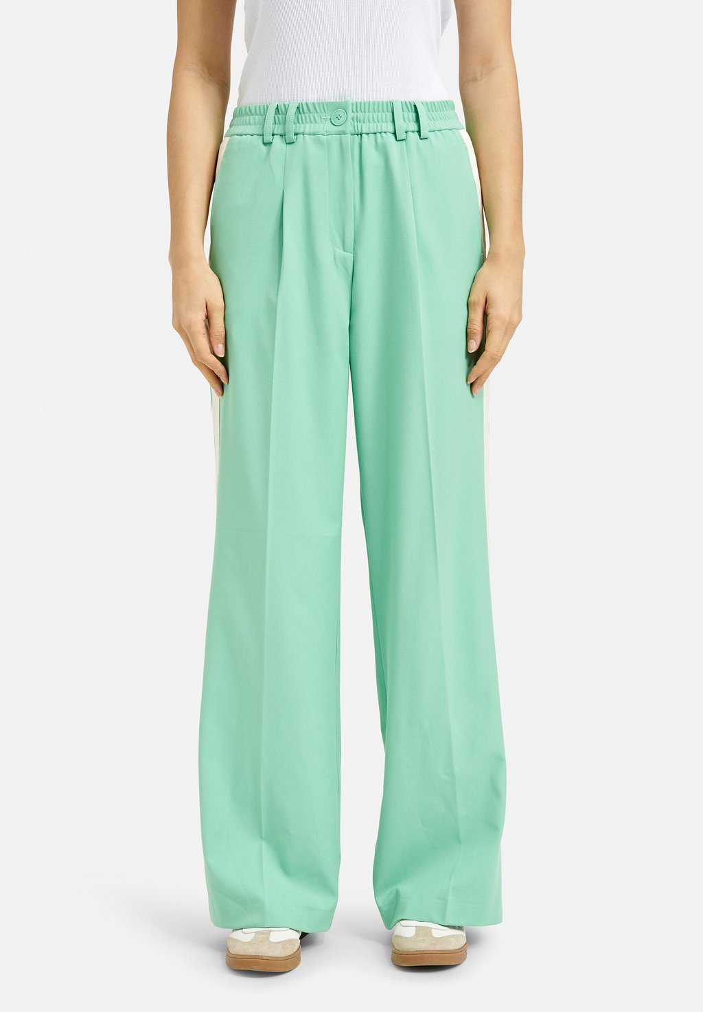 

Брюки WIDE LEG MIT SEITENSTREIFEN UND BÜGELFALTE Smith&Soul, мятный