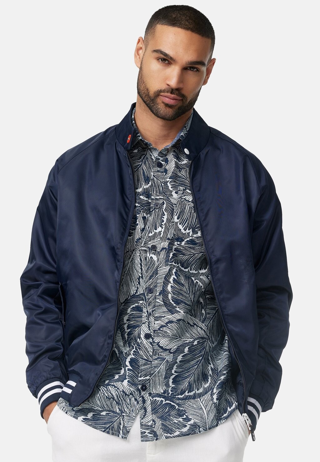 

Куртка-бомбер AYSER INDICODE JEANS, цвет navy