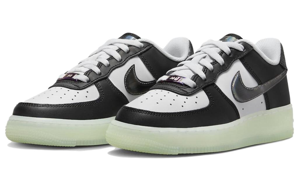 Nike Air Force 1 Low 'Year Of The Dragon' GS, черно-белый — фото 2
