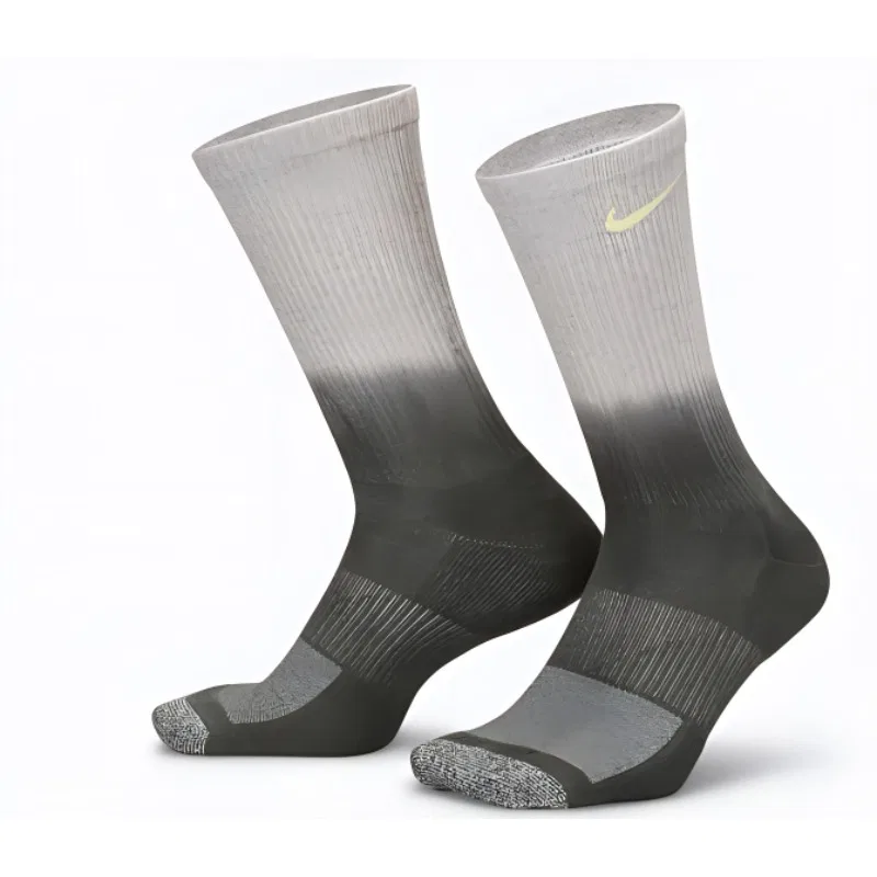 Носки средней длины Nike 2 пары серый+желтый — фото 3