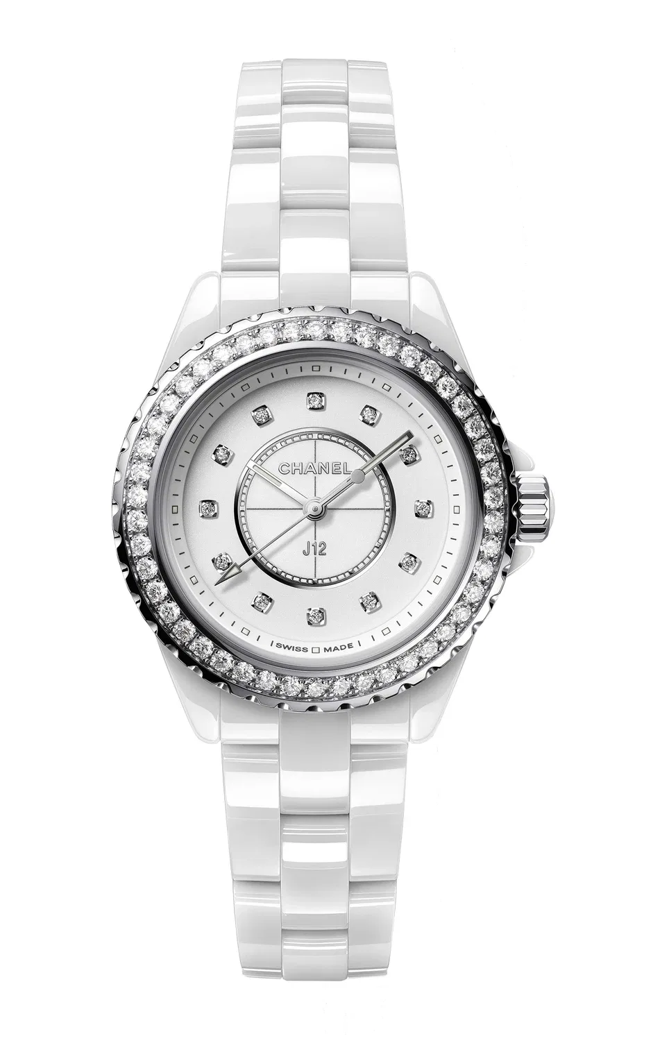 Часы J12, 33 мм - H6418 CHANEL, серебряный