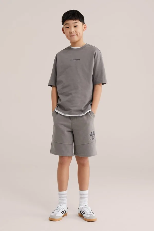 Футболка с принтом «голубой хребет» We Fashion, Taupe — фото 2