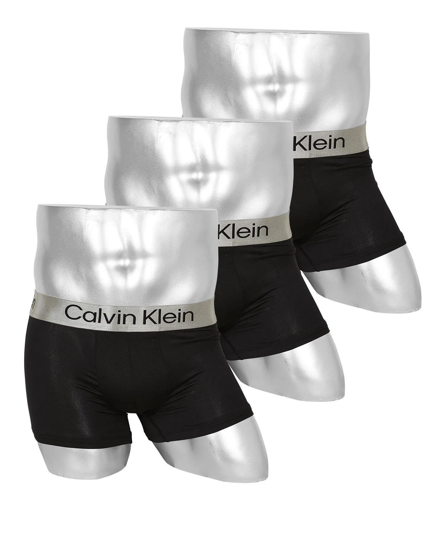 Мужские боксеры Calvin Klein 【Набор из 3 шт.】Микроэластичные трусы с начесом