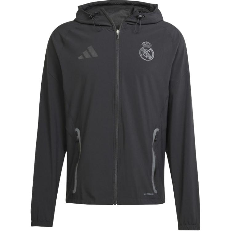 

Куртка travel tech мужская real madrid tiro 25 competition Adidas, черный