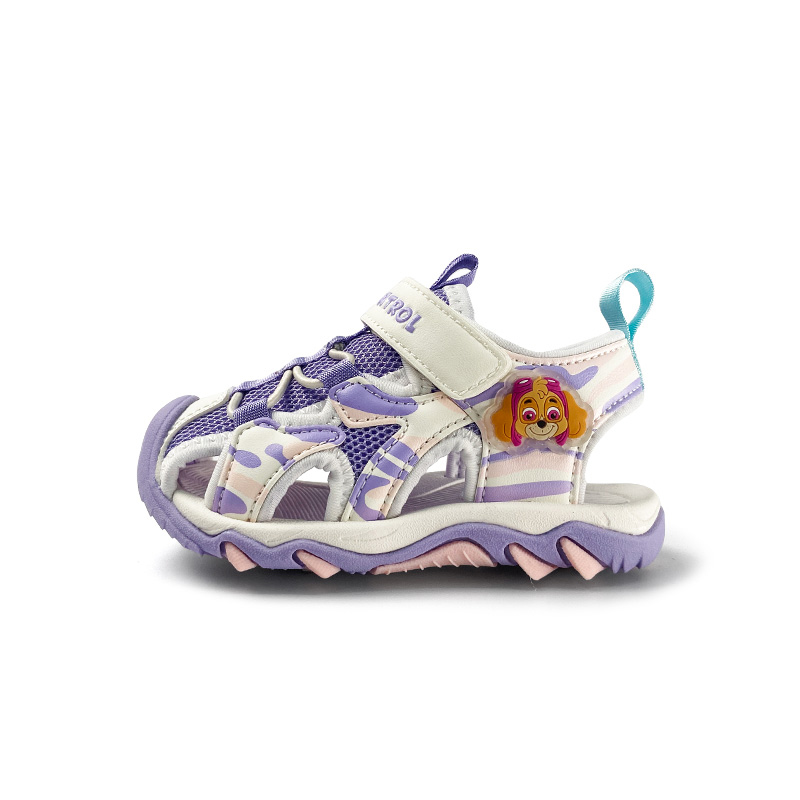

Сандалии детские, устойчивые к истиранию, низкие PAW PATROL, бежевый/сиреневый