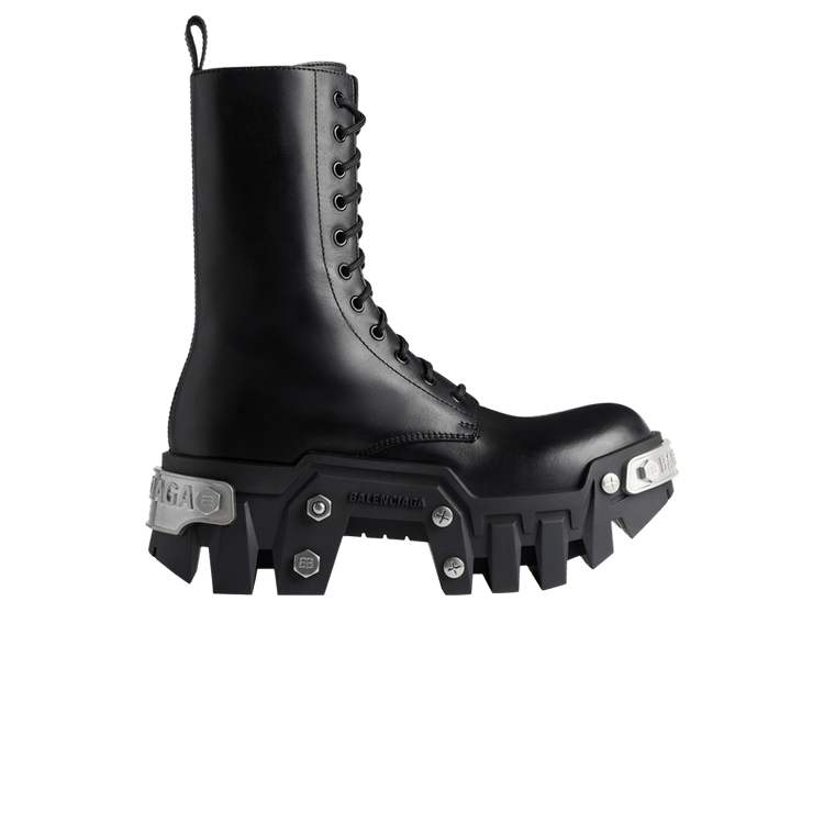 

Ботинки Balenciaga Bulldozer Lace-up Boot 'Black', черный