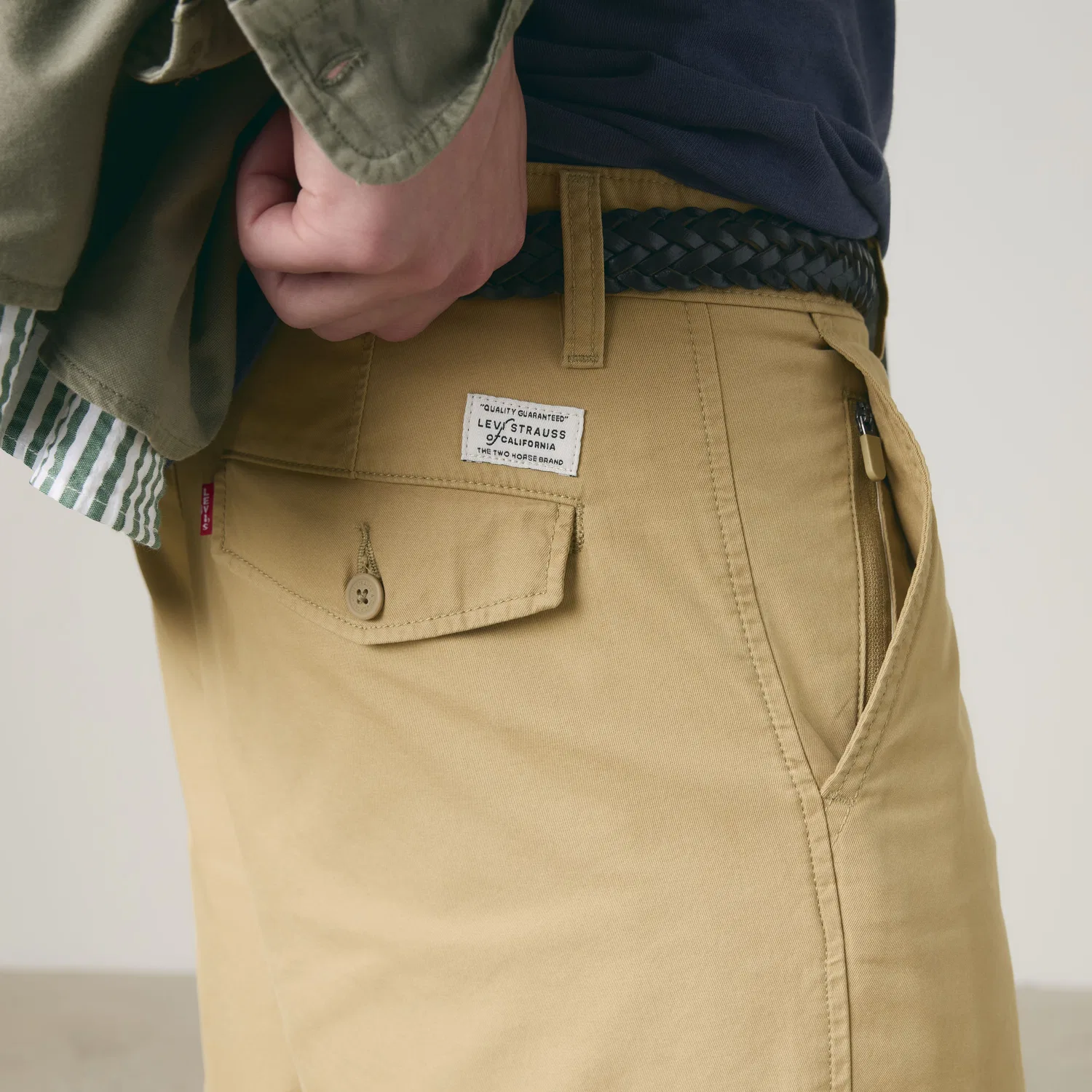 Мужские шорты Xx Chino Authentic Relaxed Lightweight Twill 8 дюймов Levi's