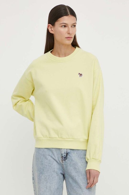 

Хлопковая толстовка PS Paul Smith, зеленый