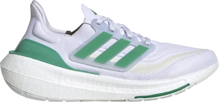 

Кроссовки Wmns UltraBoost Light 'White Tint Court Green', белый