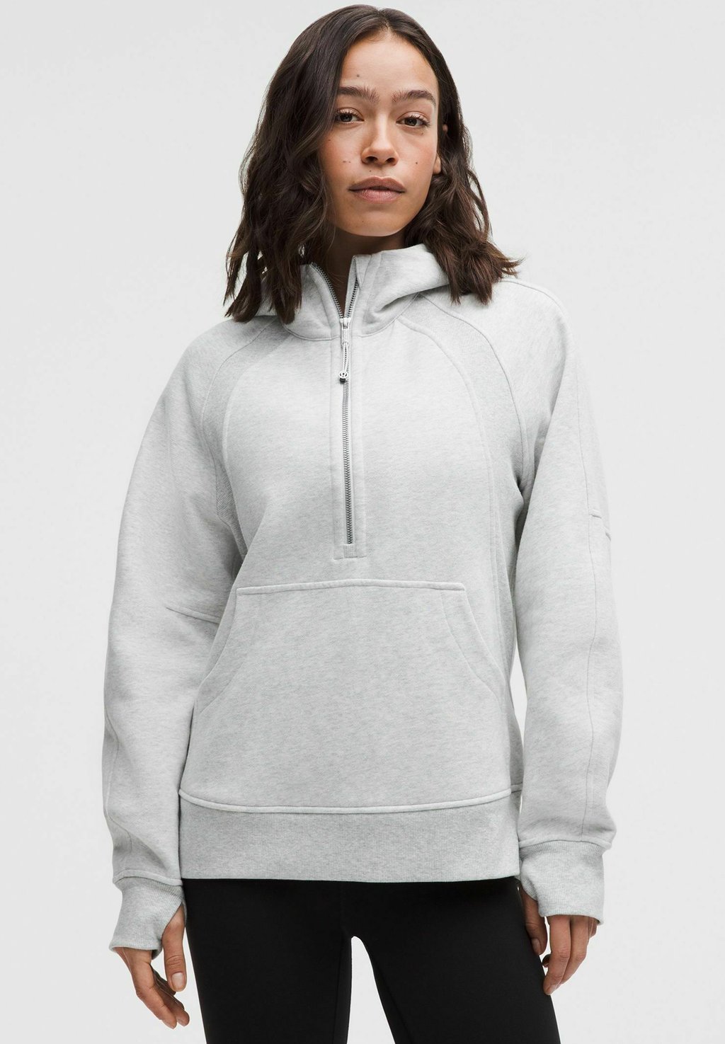 

Толстовка с капюшоном lululemon, серый