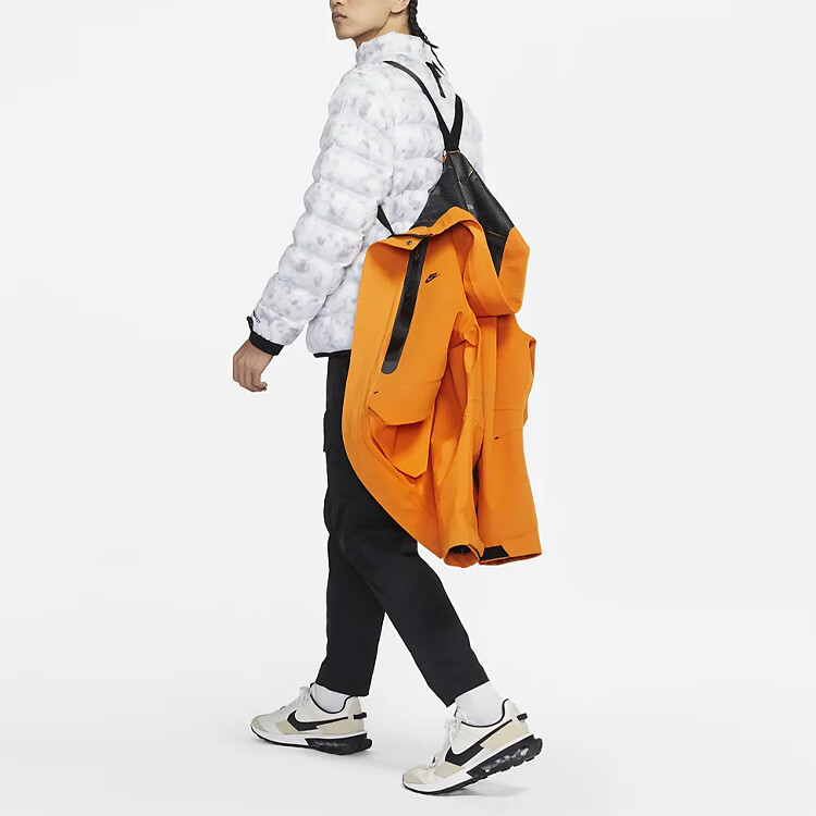 Пальто-парка мужское светло-карри-желтое Nike, светло-желтый — фото 4