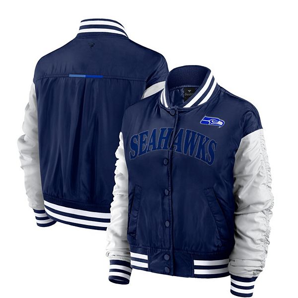 

Женская куртка на молнии Seattle Seahawks Elements Wave цвета navy Fanatics