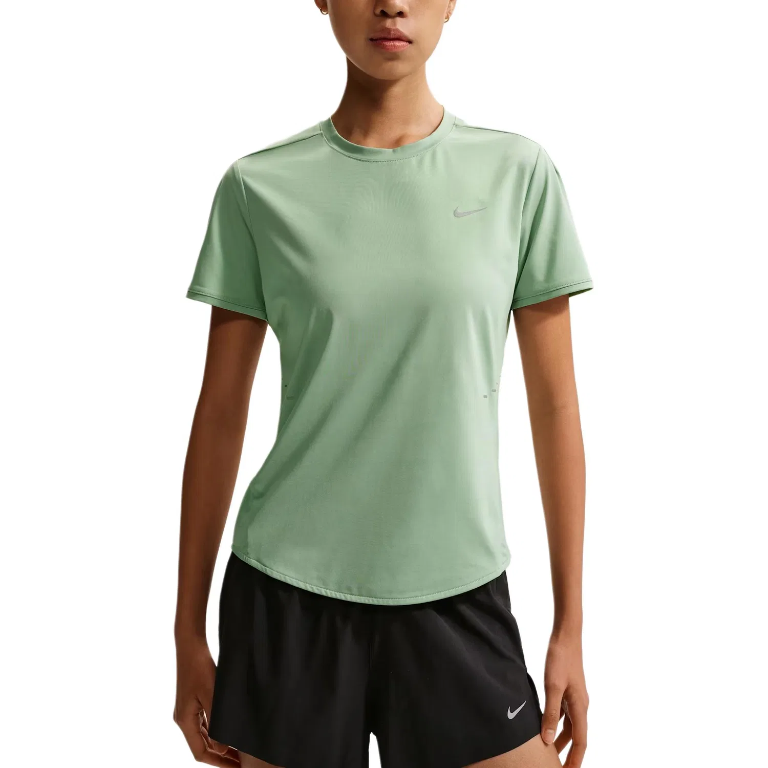 Футболка для бега Dri Fit женская Nike, Steam Color
