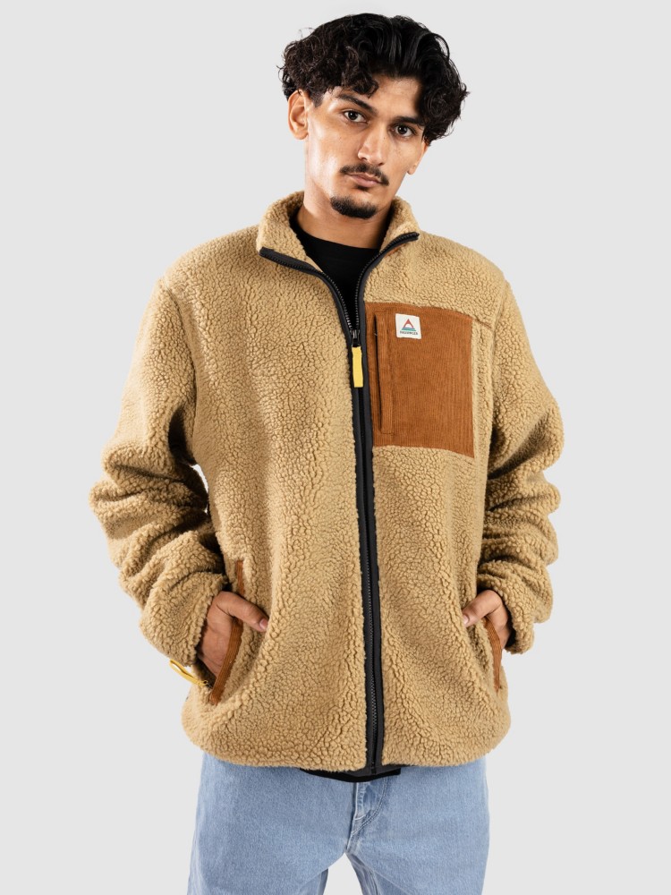 

Спортивная куртка Passenger Trekker Recycled Deep-Pile Sherpa-Jacke, biscuit