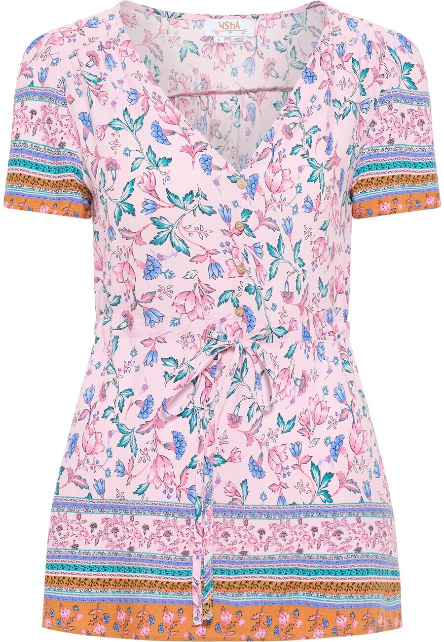 

Блузка с коротким рукавом usha FESTIVAL Blouse, розовый
