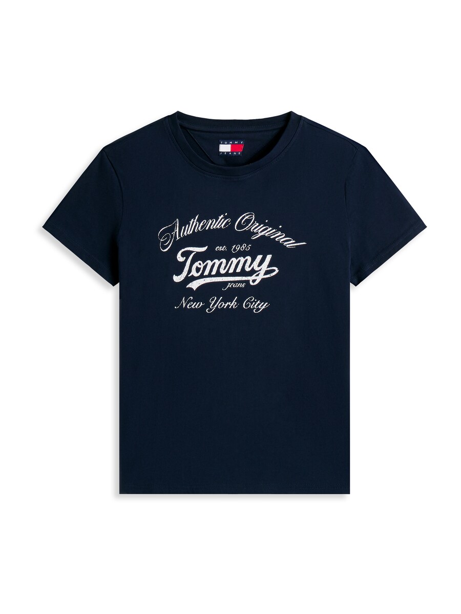 

Рубашка Tommy Jeans ESSENTIAL, темно-синий