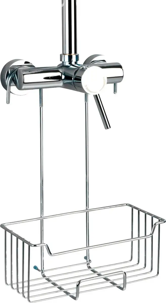

WENKO "Milo" Корзина для душа для душа 14х36х25 см, цвет silber