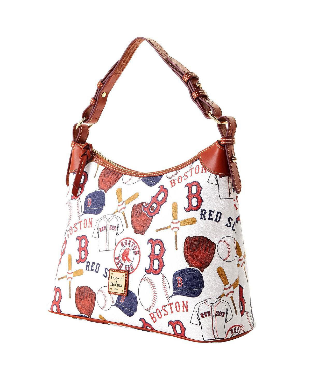 

Женская сумка-хобо Boston Red Sox Game Day Dooney & Bourke, белый