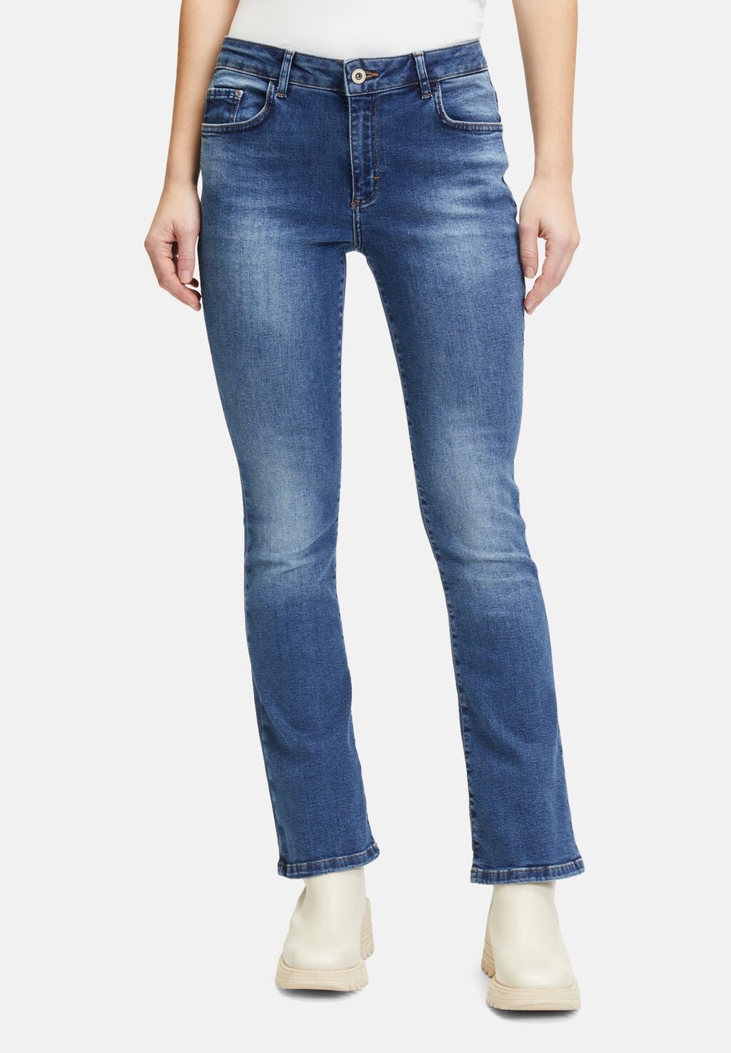 

Джинсы Bootcut FIGURBETONT Cartoon, синий