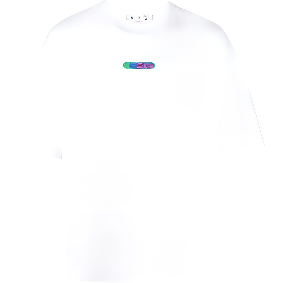 

Футболка большого размера Weed Arrows Off-White, белый