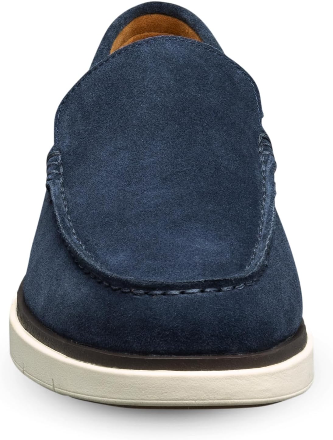 Мужские лоферы без шнурков Allen Edmonds Carson из замши, темно-синий — фото 2