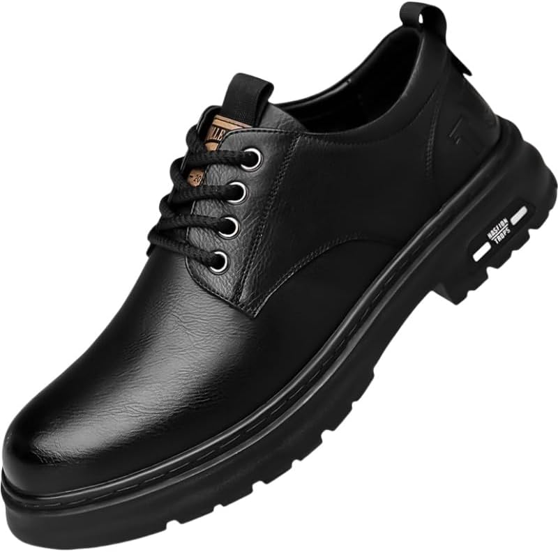 

Мужские повседневные оксфорды, деловые формальные дерби, кроссовки Fmshi, черный