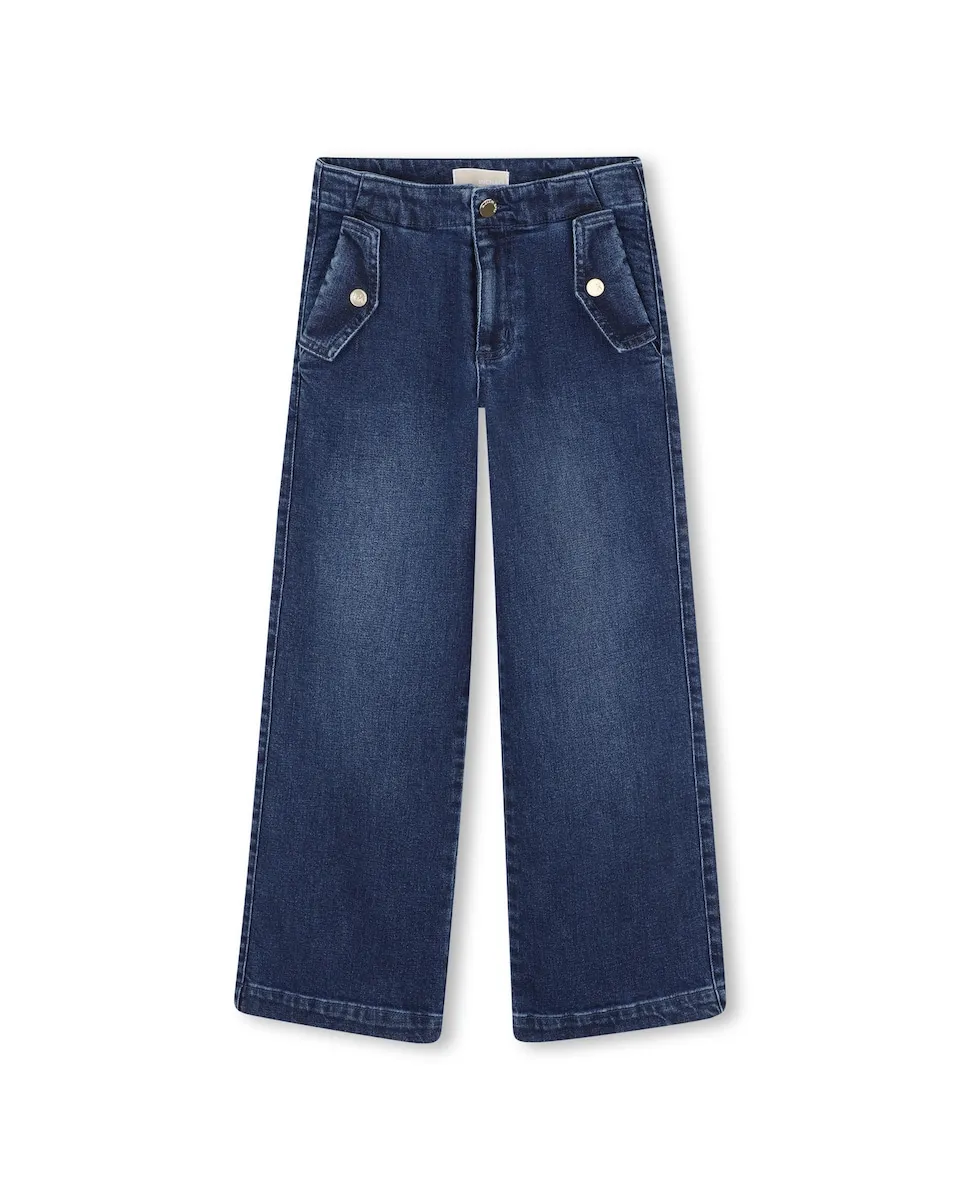 

Детские джинсы голубого цвета Michael Kors