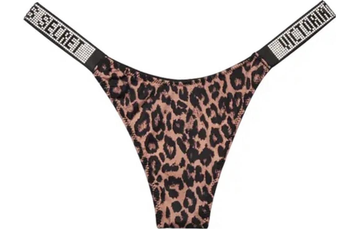 

Женские трусы Victoria's Secret, цвет Black leopard print