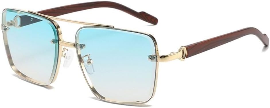 

Женские солнцезащитные очки с градиентным металлическим покрытием и переносицей, защита от УФ-излучения UV400, для занятий спортом на открытом воздухе, бега и езды на велосипеде LXLHWN, Ttyj349-4