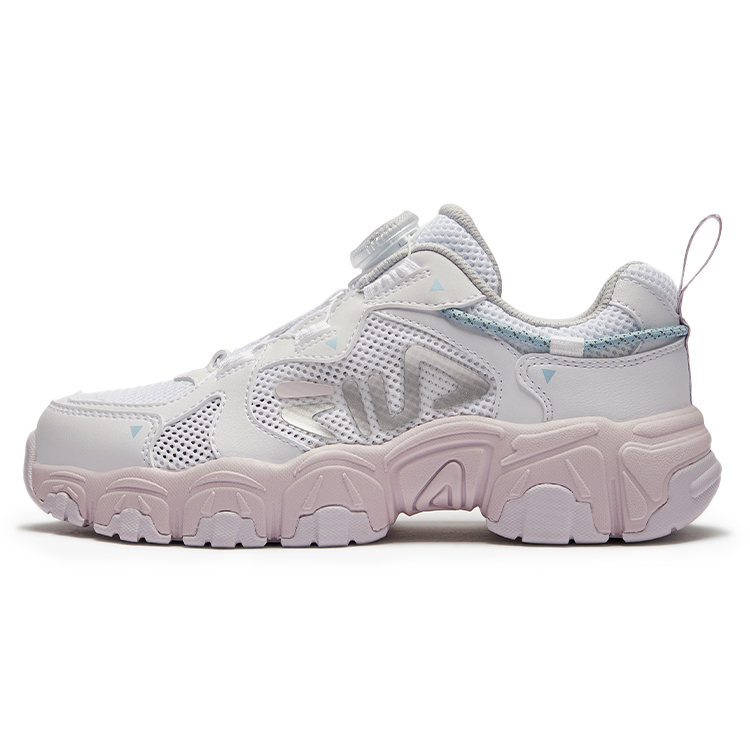 

Кроссовки для бега Cat Paw Low Top Feile для детей FILA KIDS, белый/фиолетовый