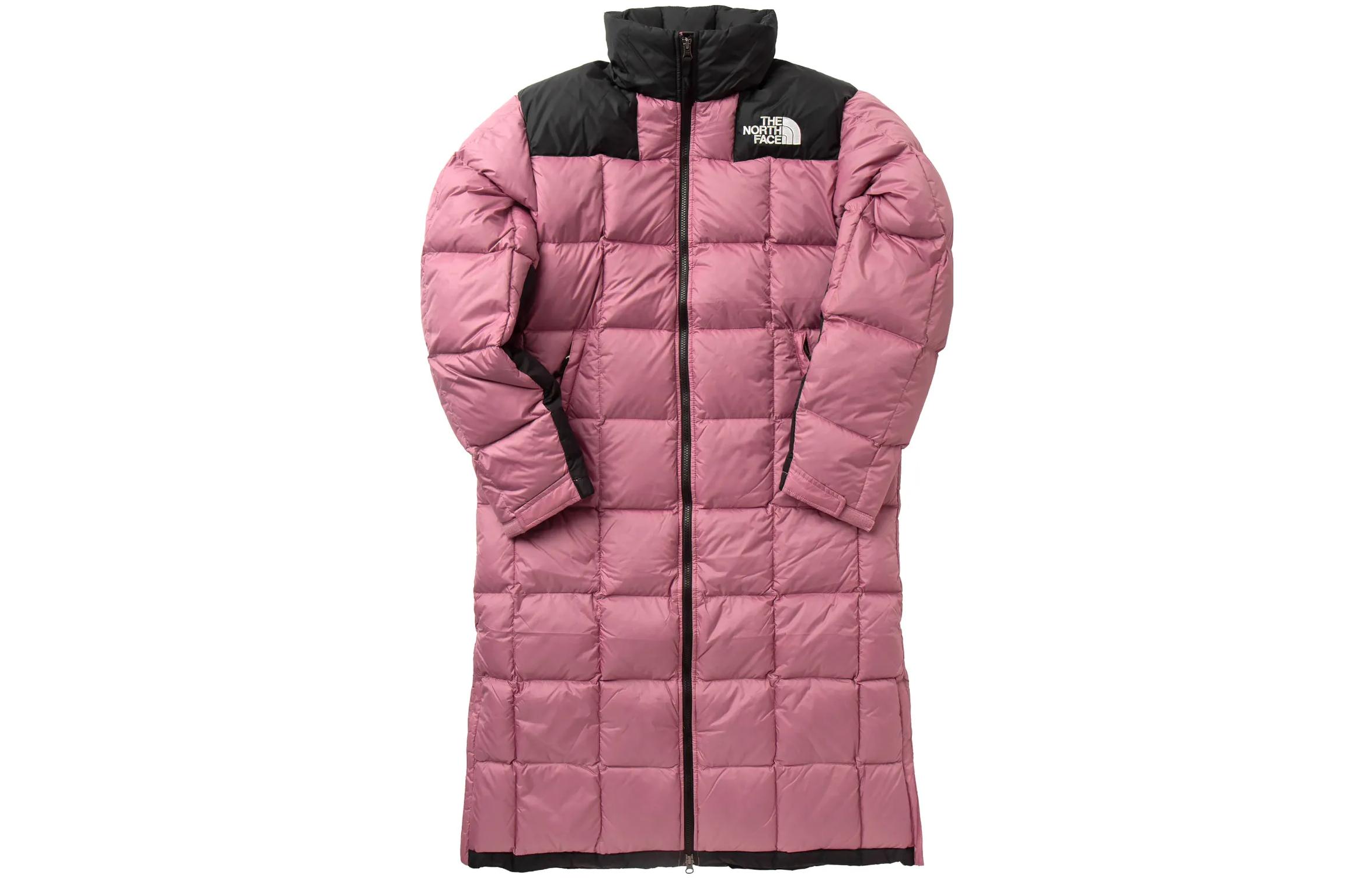 

Пуховик женский розовый The North Face