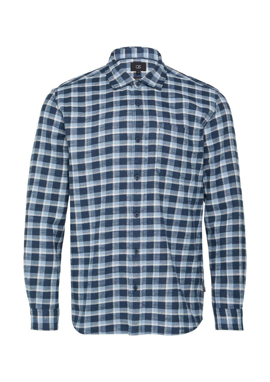 

Рубашка на пуговицах классического кроя QS, Dark blue