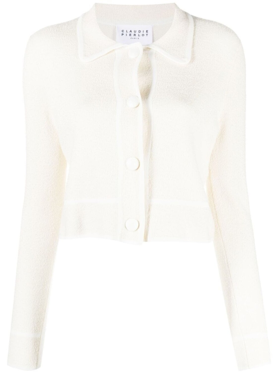 

Claudie Pierlot кардиган с длинными рукавами, нейтральный цвет