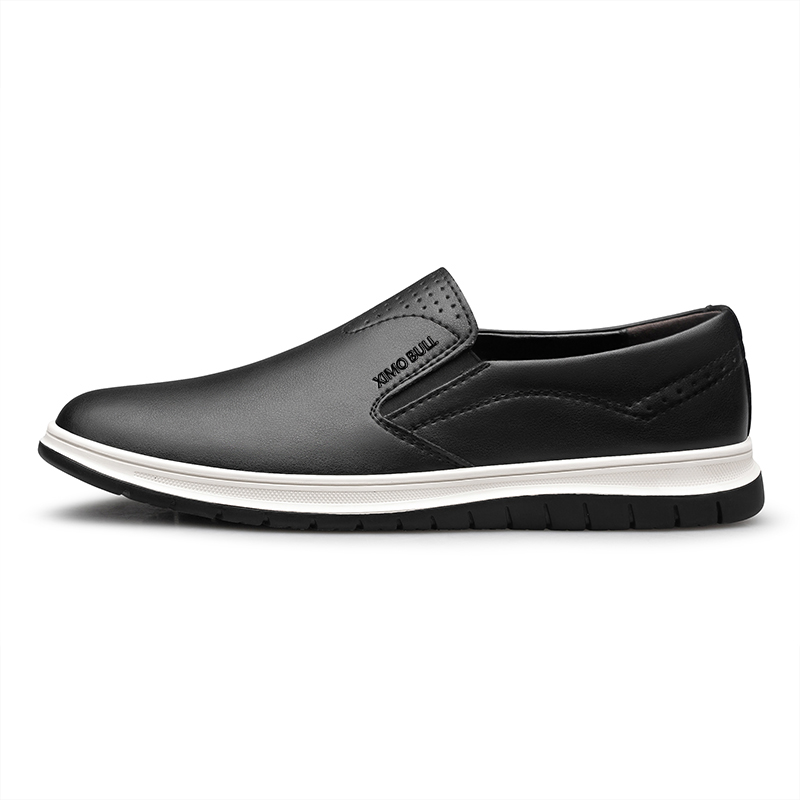 XIMO BULL Мужские повседневные кроссовки Low Top черно-бежевые, цвет Beige — фото 3