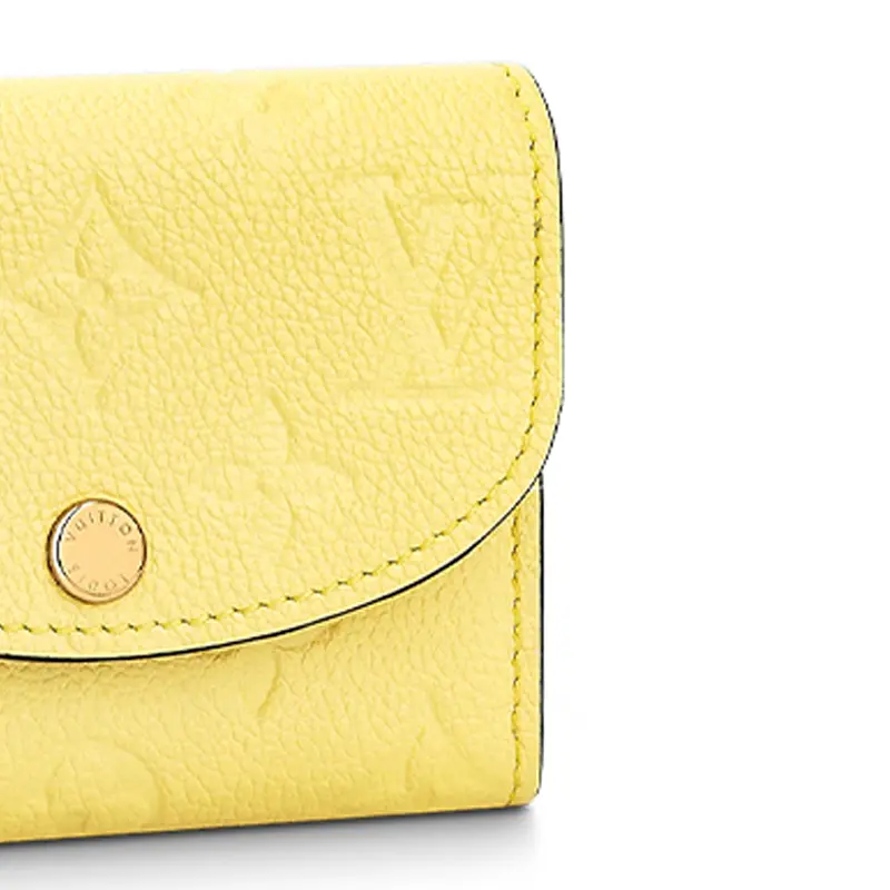 LOUIS VUITTON Кошелек из коровьей кожи женский Yellow — фото 3
