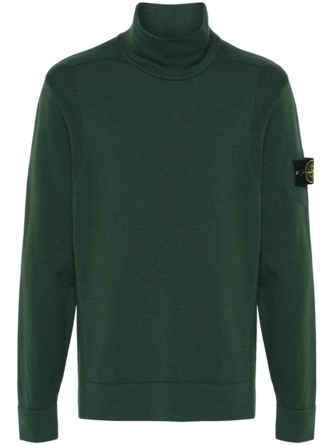 

Stone Island свитер с нашивкой Compass, зеленый