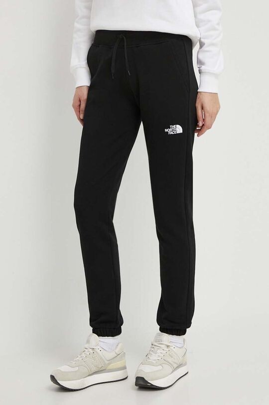 

Спортивные брюки из хлопка The North Face, черный