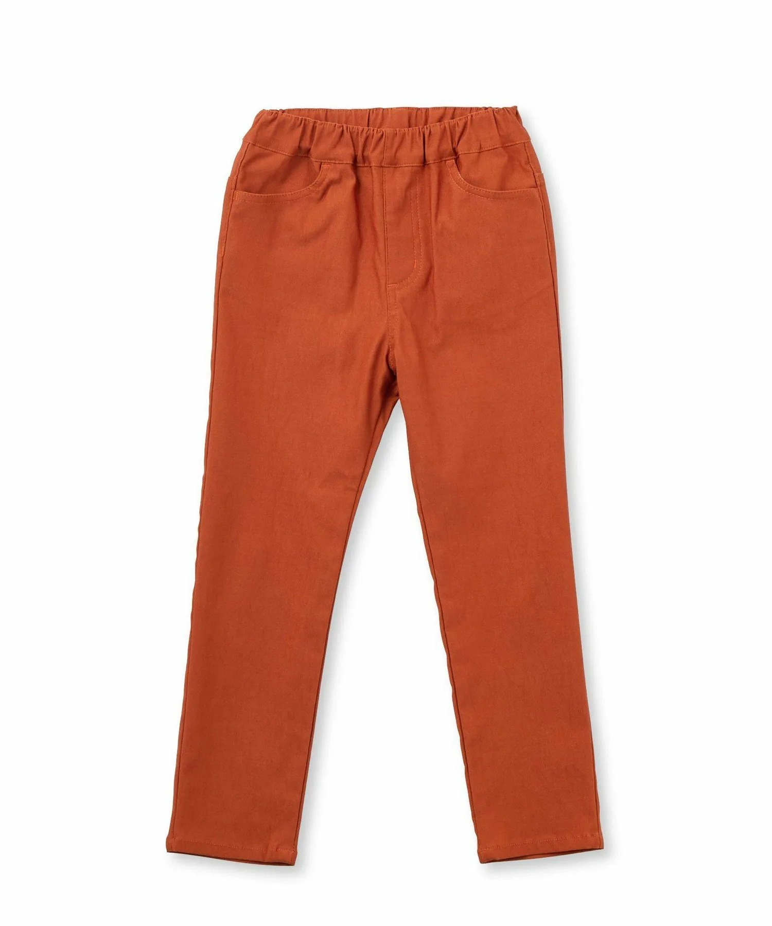 Удобные в носке брюки из эластичной саржи (90-150 см) SLAP SLIP, Orange — фото 3