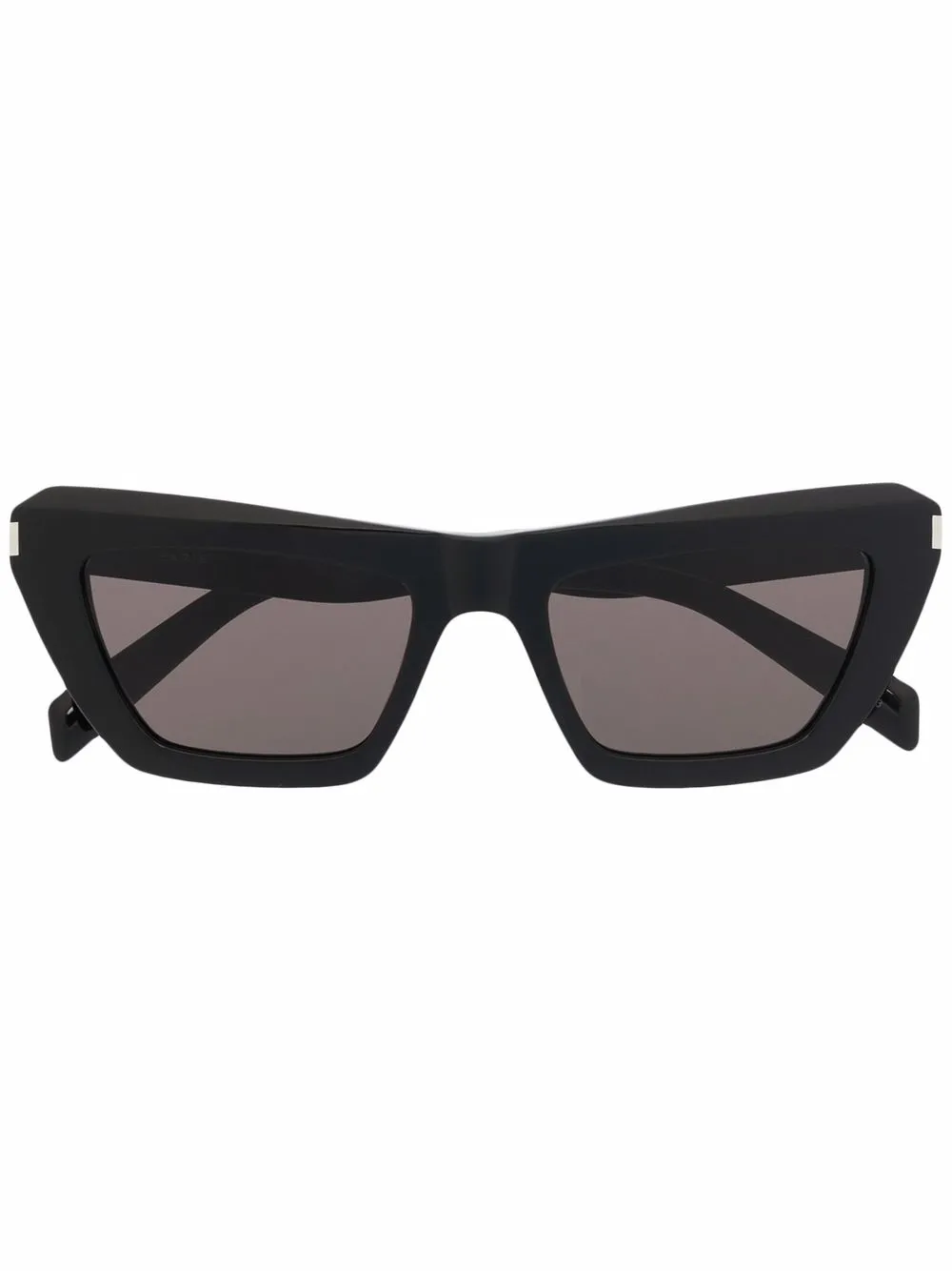 

Солнцезащитные очки в массивной оправе Saint Laurent Eyewear, черный