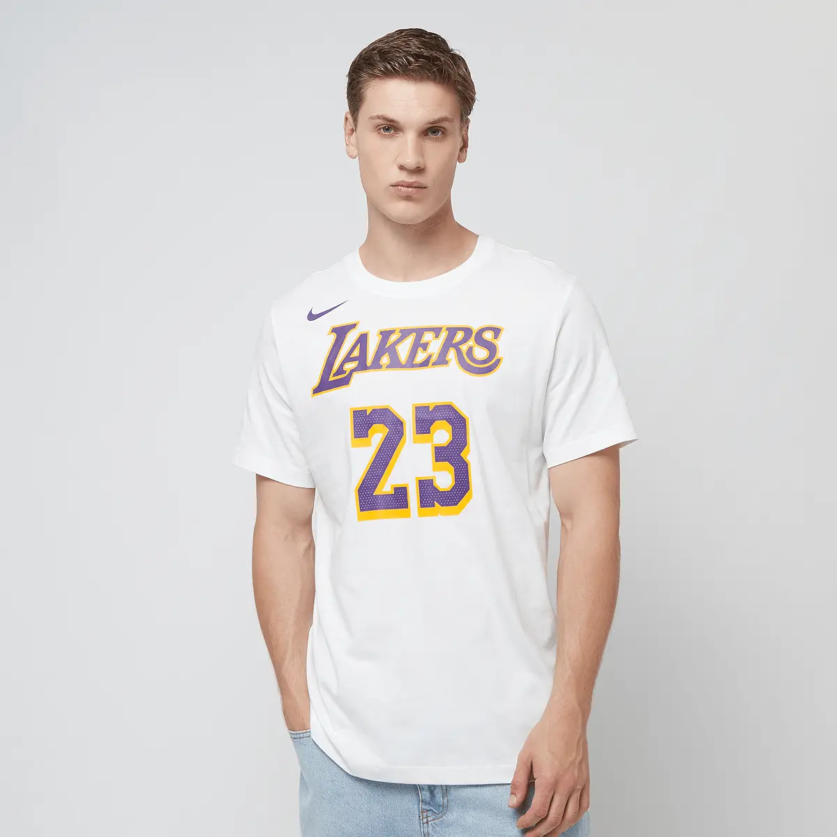 

Футболка Nike NBA Los Angeles Lakers Tee, белый/фиолетовый/желтый